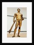Bronze statue of Hercules by Anonymous