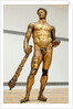 Bronze statue of Hercules by Anonymous