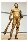 Bronze statue of Hercules by Anonymous