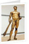 Bronze statue of Hercules by Anonymous