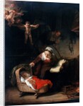 Holy Family by Rembrandt van Rijn