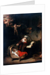 Holy Family by Rembrandt van Rijn