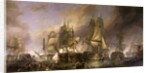The Battle of Trafalgar by William Clarkson Stanfield