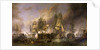 The Battle of Trafalgar by William Clarkson Stanfield