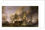 The Battle of Trafalgar by William Clarkson Stanfield