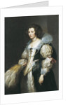 Portrait of Maria Louisa de Tassis by Anthony van Dyck