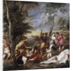 Bacchanal at Andros by Peter Paul Rubens
