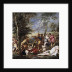 Bacchanal at Andros by Peter Paul Rubens