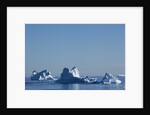 Icebergs in Disko Bay in Greenland by Anonymous