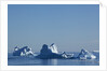 Icebergs in Disko Bay in Greenland by Anonymous