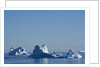 Icebergs in Disko Bay in Greenland by Anonymous