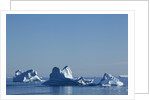 Icebergs in Disko Bay in Greenland by Anonymous