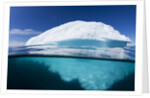 Melting Iceberg in Disko Bay by Anonymous