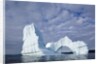 Arched iceberg in Disko Bay in Greenland by Anonymous