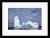 Arched iceberg in Disko Bay in Greenland by Anonymous