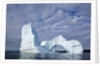 Arched iceberg in Disko Bay in Greenland by Anonymous
