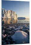 Icebergs in Disko Bay in Greenland by Anonymous