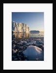 Icebergs in Disko Bay in Greenland by Anonymous