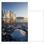 Icebergs in Disko Bay in Greenland by Anonymous