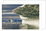 Iceberg melting in Disko Bay in Greenland by Anonymous