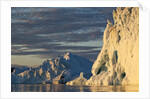 Icebergs in Disko Bay in Greenland by Anonymous