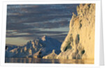 Icebergs in Disko Bay in Greenland by Anonymous