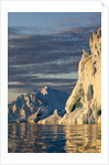 Icebergs in Disko Bay in Greenland by Anonymous