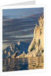Icebergs in Disko Bay in Greenland by Anonymous
