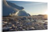 Icebergs in Disko Bay in Greenland by Anonymous