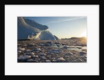 Icebergs in Disko Bay in Greenland by Anonymous