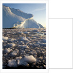 Icebergs in Disko Bay in Greenland by Anonymous