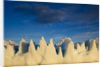 Jagged icebergs in Disko Bay in Greenland by Anonymous