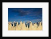 Jagged icebergs in Disko Bay in Greenland by Anonymous