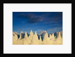 Jagged icebergs in Disko Bay in Greenland by Anonymous