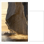 Iceberg melting in Disko Bay in Greenland by Anonymous