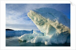 Icebergs in Disko Bay in Greenland by Anonymous
