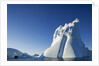 Iceberg in Disko Bay in Greenland by Anonymous