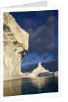Icebergs in Disko Bay in Greenland by Anonymous