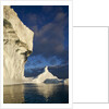 Icebergs in Disko Bay in Greenland by Anonymous