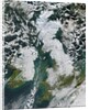 Snow covering most of Great Britain by Anonymous
