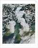 Snow covering most of Great Britain by Anonymous
