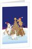 Dogs Decorating a Tree by Anonymous