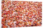 Pile of autumn leaves by Anonymous