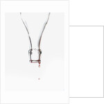 Liquid pouring out of empty bottle by Anonymous