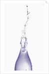 Liquid pouring out of water bottle by Anonymous