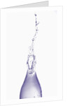 Liquid pouring out of water bottle by Anonymous