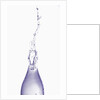 Liquid pouring out of water bottle by Anonymous