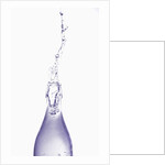 Liquid pouring out of water bottle by Anonymous