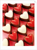 Heart-shaped chocolates by Anonymous