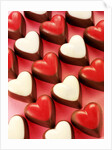 Heart-shaped chocolates by Anonymous